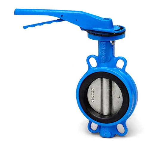 Затвор LD ПДЗ.Ф.Р Ду-500 Ру-25 Т=-60:+200°С, 3-ой эксцентр, к/д:у-09г2с/AISI 304, фланц. ред. (в,п)